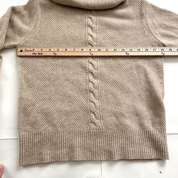 MAX MARA NETTARE LUXE CASHMERE PULLOVER SWEATER NEUTRAL COWL NECK WOMEN SZ SMALL - Picture 12 of 16